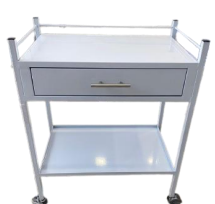 MESA DE CURACIONES CON 1 GAVETA