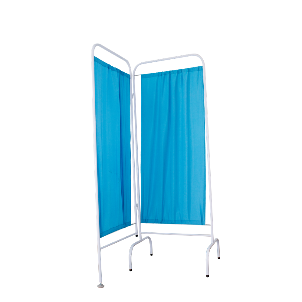 BIOMBO DE DOS CUERPOS PINTADO CON TELA ANTIFLUIDO