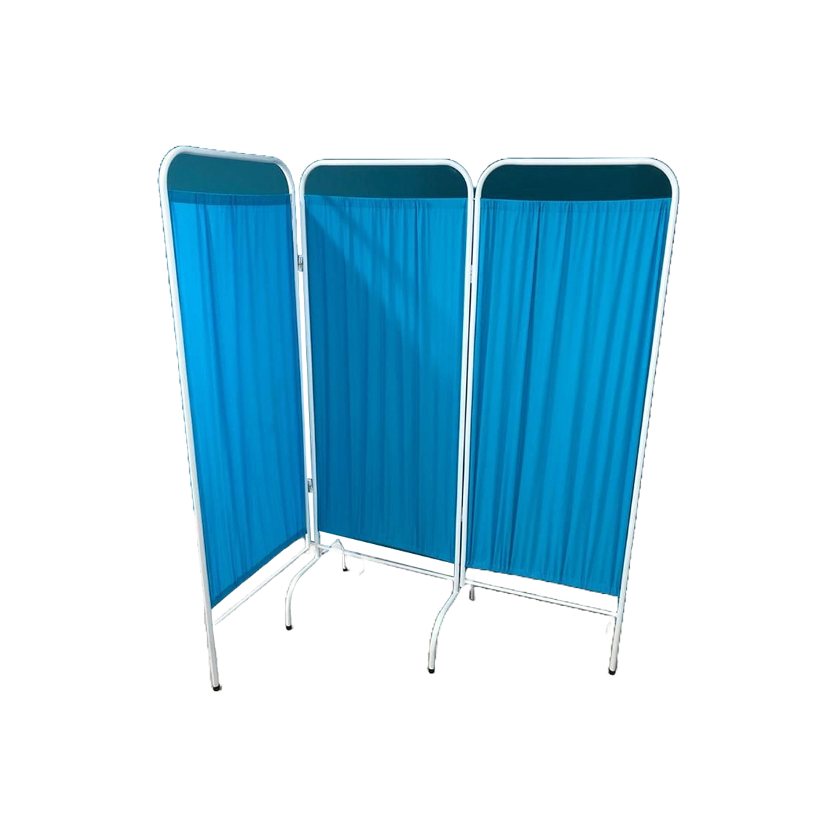 BIOMBO DE TRES CUERPOS EN ACERO INOX